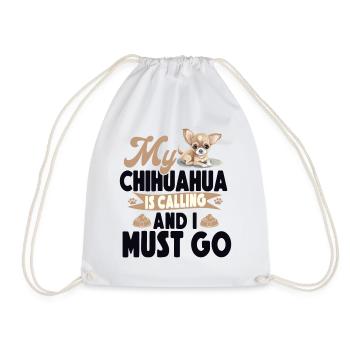 Chihuahua Chihuahueño Mon Chihuahua - Sac de sport léger - blanc - Devant