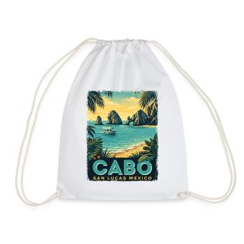 Croisière rétro des vacances de printemps à Cabo San Lucas, Mexique - Sac de sport léger - blanc - Devant