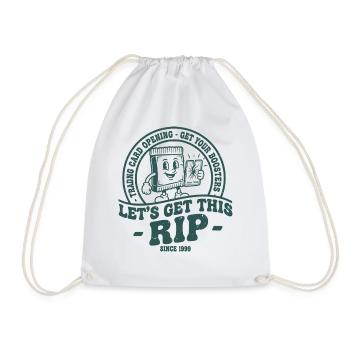 ALLONS CHERCHER CETTE OUVERTURE DE CARTES À COLLECTIONNER EN DÉCHIRANT TON - Sac de sport léger - blanc - Devant