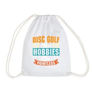 Cadeaux de disc golf Disc Golf - Sac de sport léger - blanc - Devant