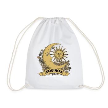 Equinox Renew Rebalance Rebirth Ostara - Drawstring Bag - white - Front