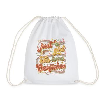 Juste une fille qui adore les choux-fleurs - Sac de sport léger - blanc - Devant