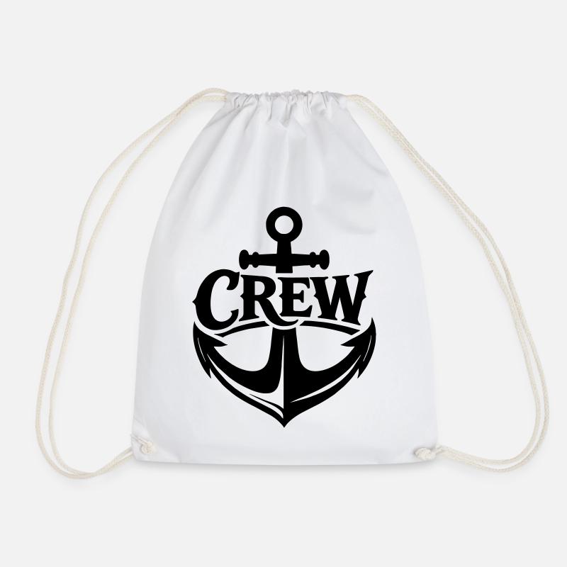 Ship's crew - Drawstring Bag - white