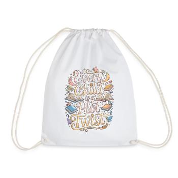 Elementary Teacher Every Child Is Teaching Career - Drawstring Bag - white - Front