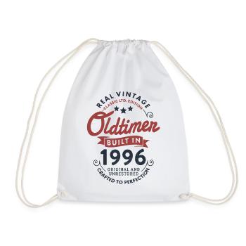 30e anniversaire de voiture classique vintage 1996 - Sac de sport léger - blanc - Devant