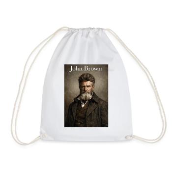 John Brown Portrait. - Turnbeutel - Weiß - Vorne
