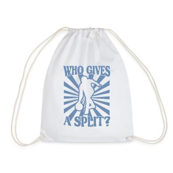 Bowling Kegel Spruch qui donne un Split - Sac de sport léger - blanc - Devant