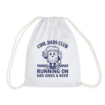 Tourner sur les blagues de papa et la chemise à la bière - Sac de sport léger - blanc - Devant