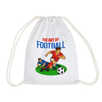 Kunst des Fußballs: Dribbling - Turnbeutel - Weiß - Vorne