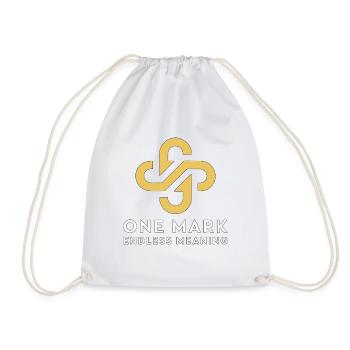 Designer de logos One Mark Endless Graphiste - Sac de sport léger - blanc - Devant