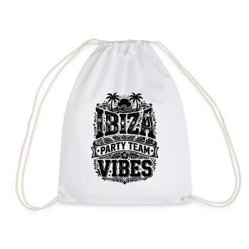 Ambiances de fête à Ibiza - Sac de sport léger - blanc - Devant