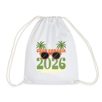 Grande Canarie 2026 - Sac de sport léger - blanc - Devant