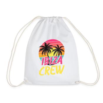 Ibiza Crew - Turnbeutel - Weiß - Vorne