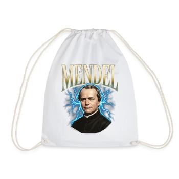 Gregor Mendel Donner - Turnbeutel - Weiß - Vorne