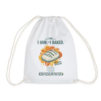Levain pâtisser pâtisserie Baker Levain - Sac de sport léger - blanc - Devant