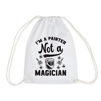 Funny Gifts for Home Painters Professional Painter Ideas - Drawstring Bag - white - Front
