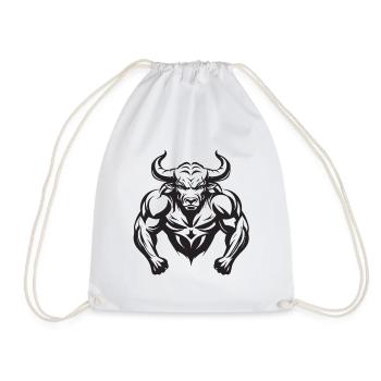 Bull Taurus Bodybuilding - Sac de sport léger - blanc - Devant