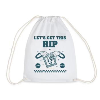 Procurons-nous ce pack de cartes à collectionner Rip - Sac de sport léger - blanc - Devant