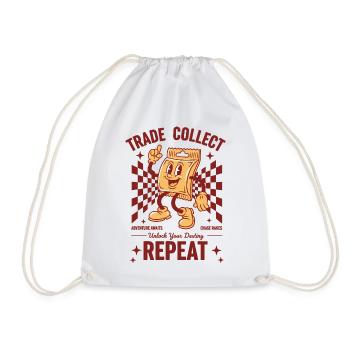 Échange, collectionner, rejouer, débloquer votre carte à collectionner - Sac de sport léger - blanc - Devant