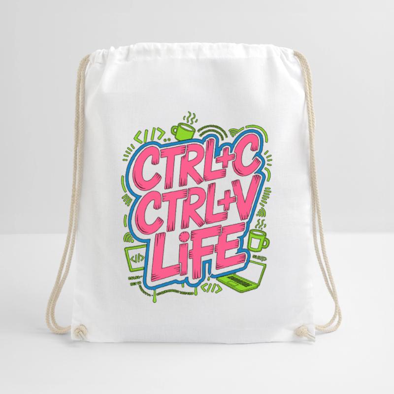 Remote Developer Ctrl+C Ctrl+V Life Web Developer Turnbeutel