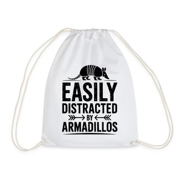 Armadillos Expressions Drôles Cadeau d’Armadillos - Sac de sport léger - blanc - Devant