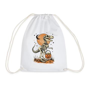 Motifs de dinosaures d’Halloween Fête d’Halloween T - Sac de sport léger - blanc - Devant