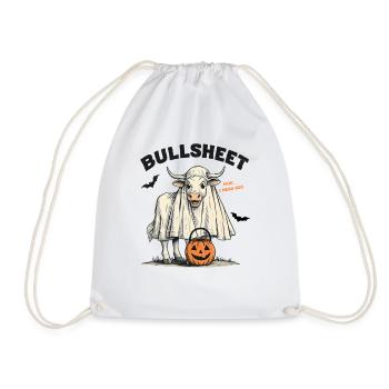Fête d’Halloween pour déguiser un vache de vache et un porte-animaux de compagnie - Sac de sport léger - blanc - Devant
