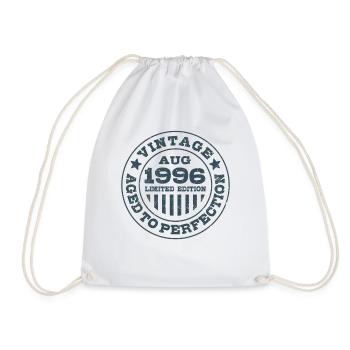 Vintage août 1996 Édition limitée Circle - Sac de sport léger - blanc - Devant
