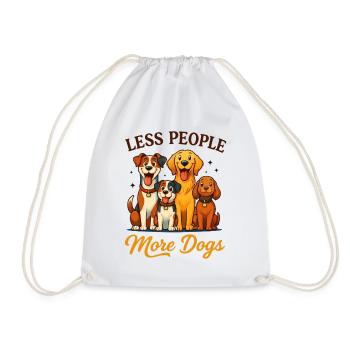 Jack Russells, Golden Retriever & Dackel Oh My - Turnbeutel - Weiß - Vorne