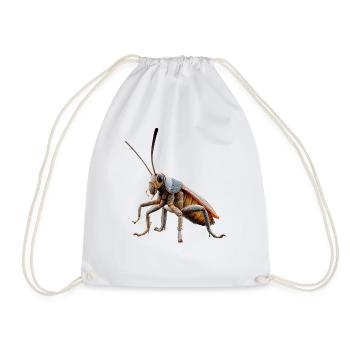 cockroach cockroach insects cockroach cockroaches - Drawstring Bag - white - Front