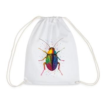 cockroach cockroach insects cockroach cockroaches - Drawstring Bag - white - Front