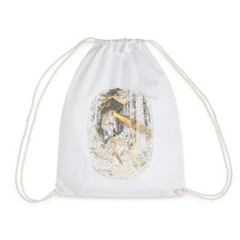 Rescue team - Drawstring Bag - white - Front