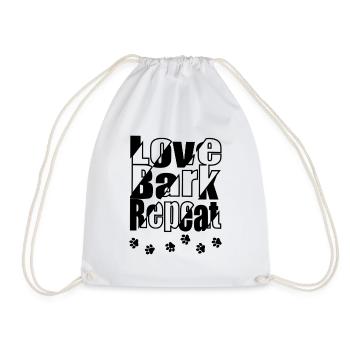 Par amour de la répétition - Sac de sport léger - blanc - Devant