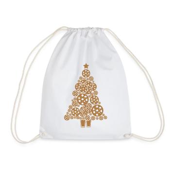Cookie Christmas Cookies - Drawstring Bag - white - Front