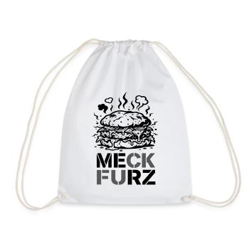 Meck Furz | Merz - nicht mein Kanzler - Turnbeutel - Weiß - Vorne