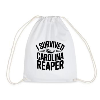 Ich habe Carolina Reaper überlebt - Turnbeutel - Weiß - Vorne