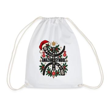 Amazigh Weihnachten - Turnbeutel - Weiß - Vorne