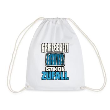 ZFA Geschenk - Turnbeutel - Weiß - Vorne