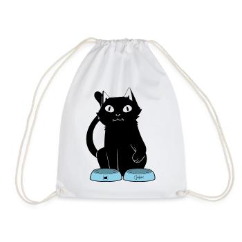 Personal Cat - Turnbeutel - Weiß - Vorne