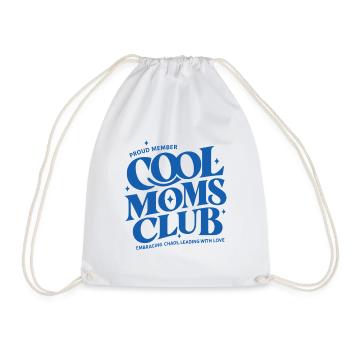 Cool Moms Club - Turnbeutel - Weiß - Vorne