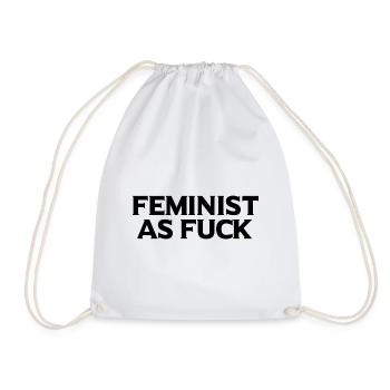 Cadeau féministe féministe féministe - Sac de sport léger - blanc - Devant