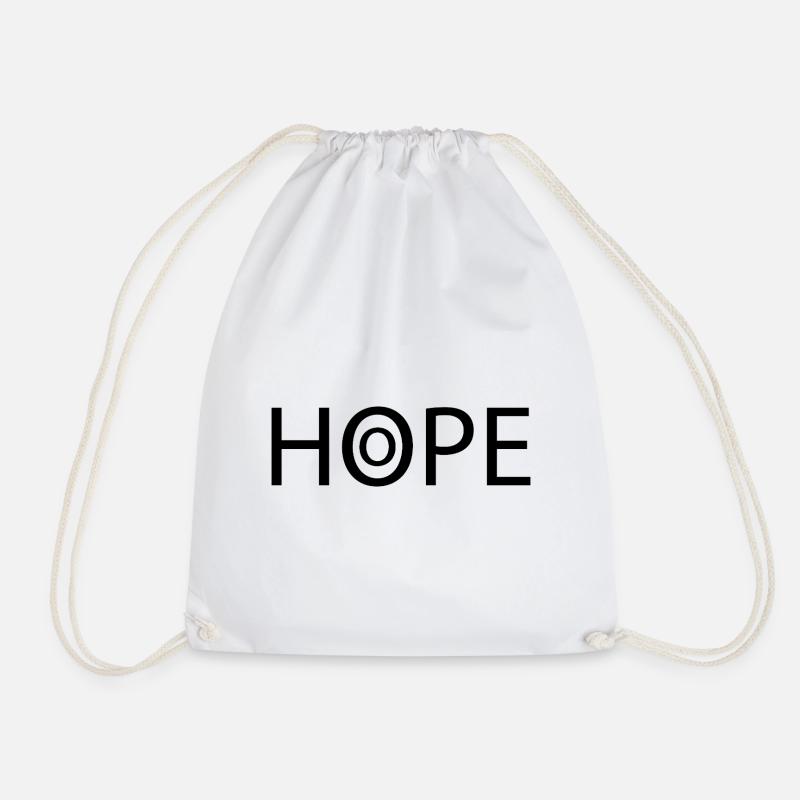 HOPE noir - Sac de sport léger - blanc