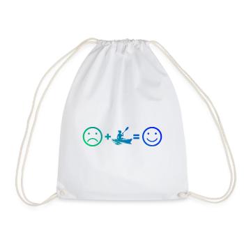 Kayak Kayak Kayak Hommes Canoë Femmes - Sac de sport léger - blanc - Devant