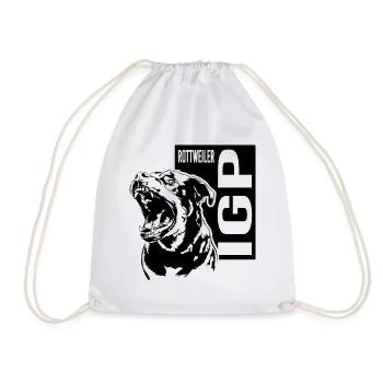 IGP Rottweiler Chien Sport Chien Chiens Wilsigns - Sac de sport léger - blanc - Devant