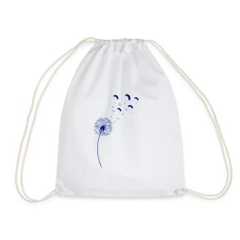 Rainbow Dandelion Paraglider Bleu - Sac de sport léger - blanc - Devant