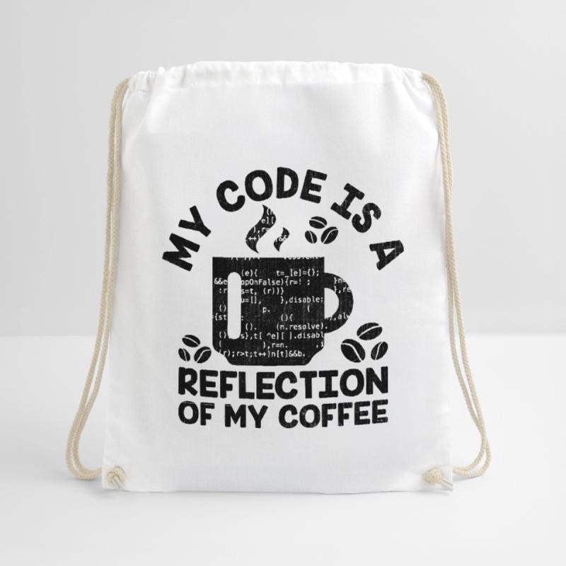 Kaffee-Codierung Programmierer Programmierer Entwickler Nerd Coff Turnbeutel