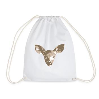 Reh Deer - Turnbeutel - Weiß - Vorne