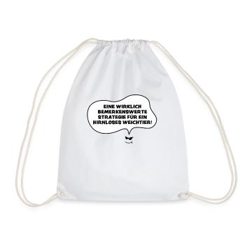 funny Sarcasm Shirt Sunglasses Sarcastic Tea - Drawstring Bag - white - Front