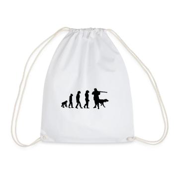 Hunter Evolution noir - Sac de sport léger - blanc - Devant