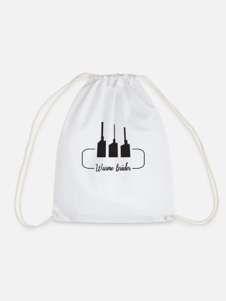 Kraftwerk Warme Brüder Hannover Linden - Turnbeutel - Weiß